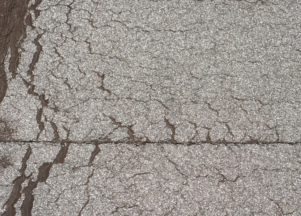 Losliggend dakleer op plat dak in Gulpen